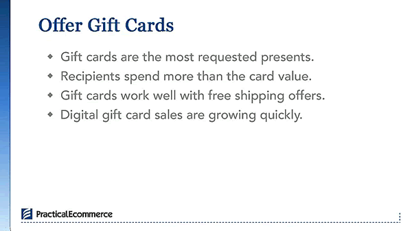 Gift Cards Popular with Recipients