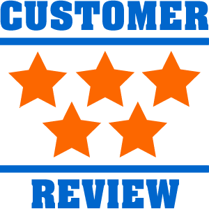 5-star customer reviews